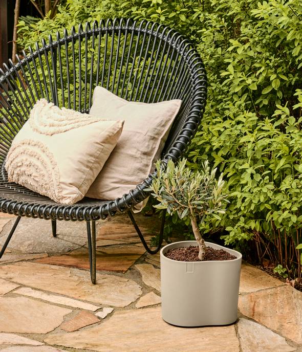 eden 25cm zacht taupe